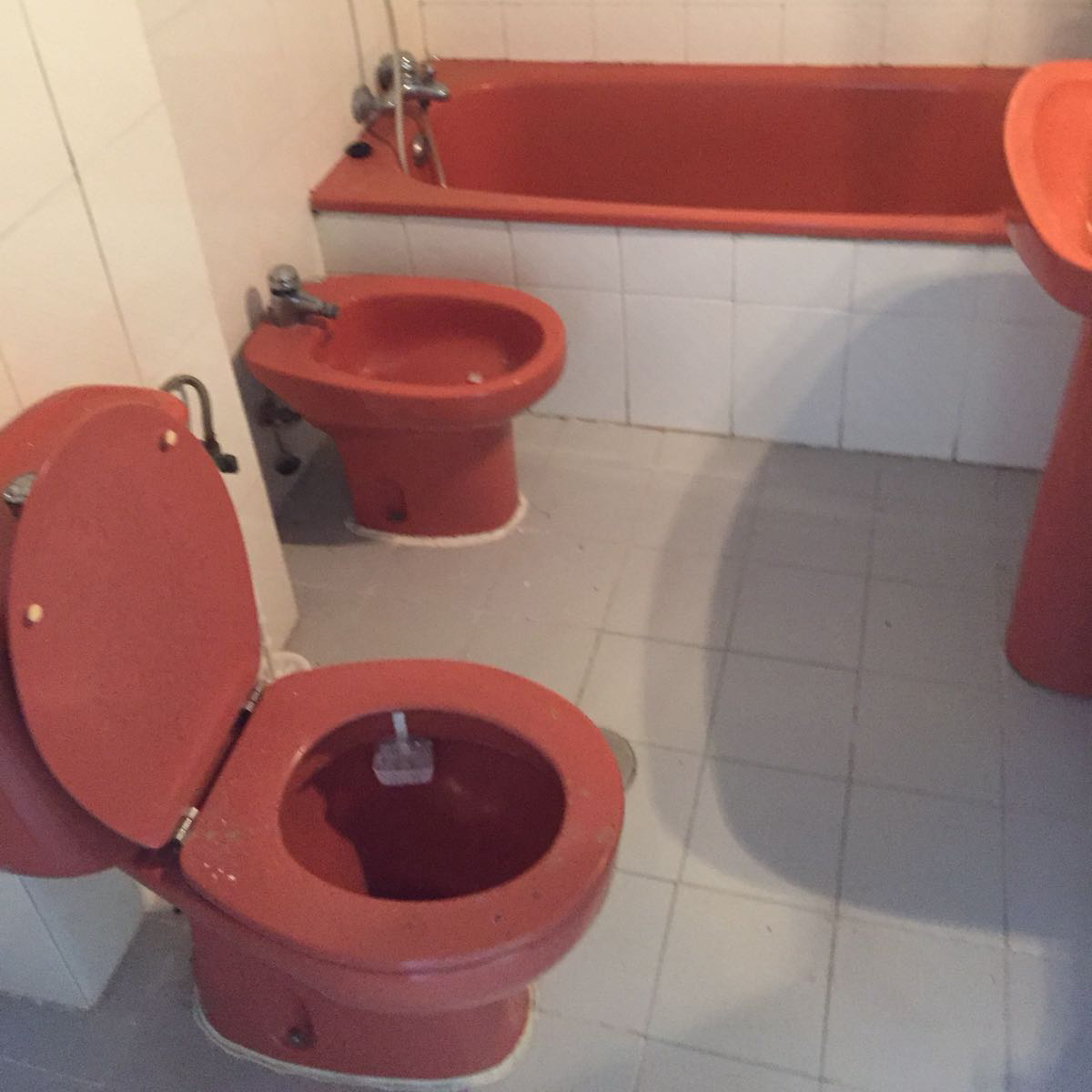baño anticuado