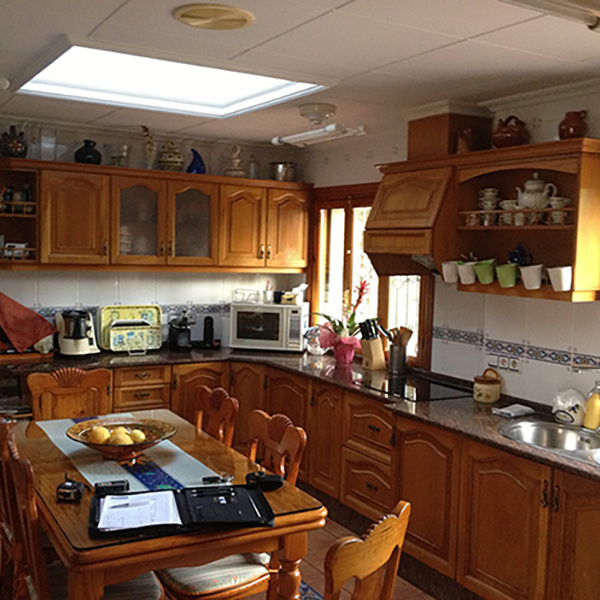 cocina de madera para reformar