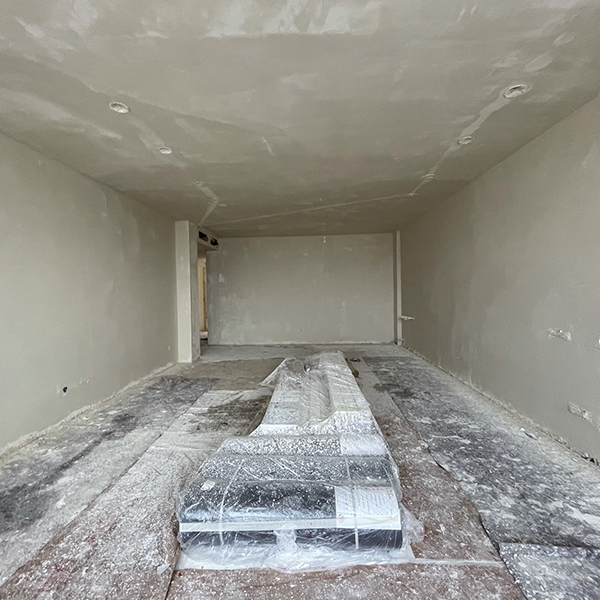 retirada de gota en salón