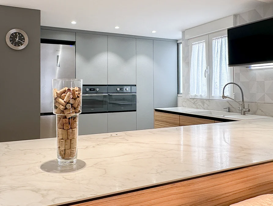 COCINA Y SALÓN FUSIONADOS: DESCUBRE LA ELEGANCIA DE UNA PLACA DE INDUCCIÓN INTEGRADA