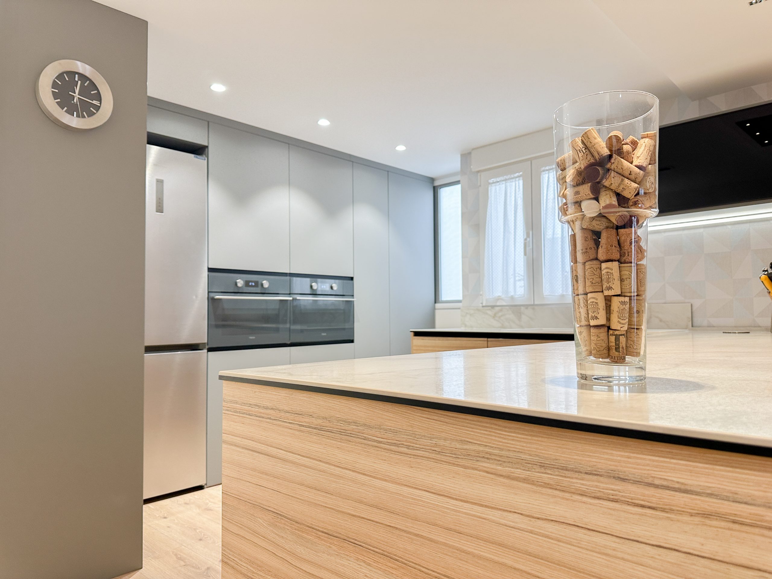 Cocina y salón fusionados - imagen detalle cocina 1 Cocina y salón fusionados - imagen detalle cocina 1