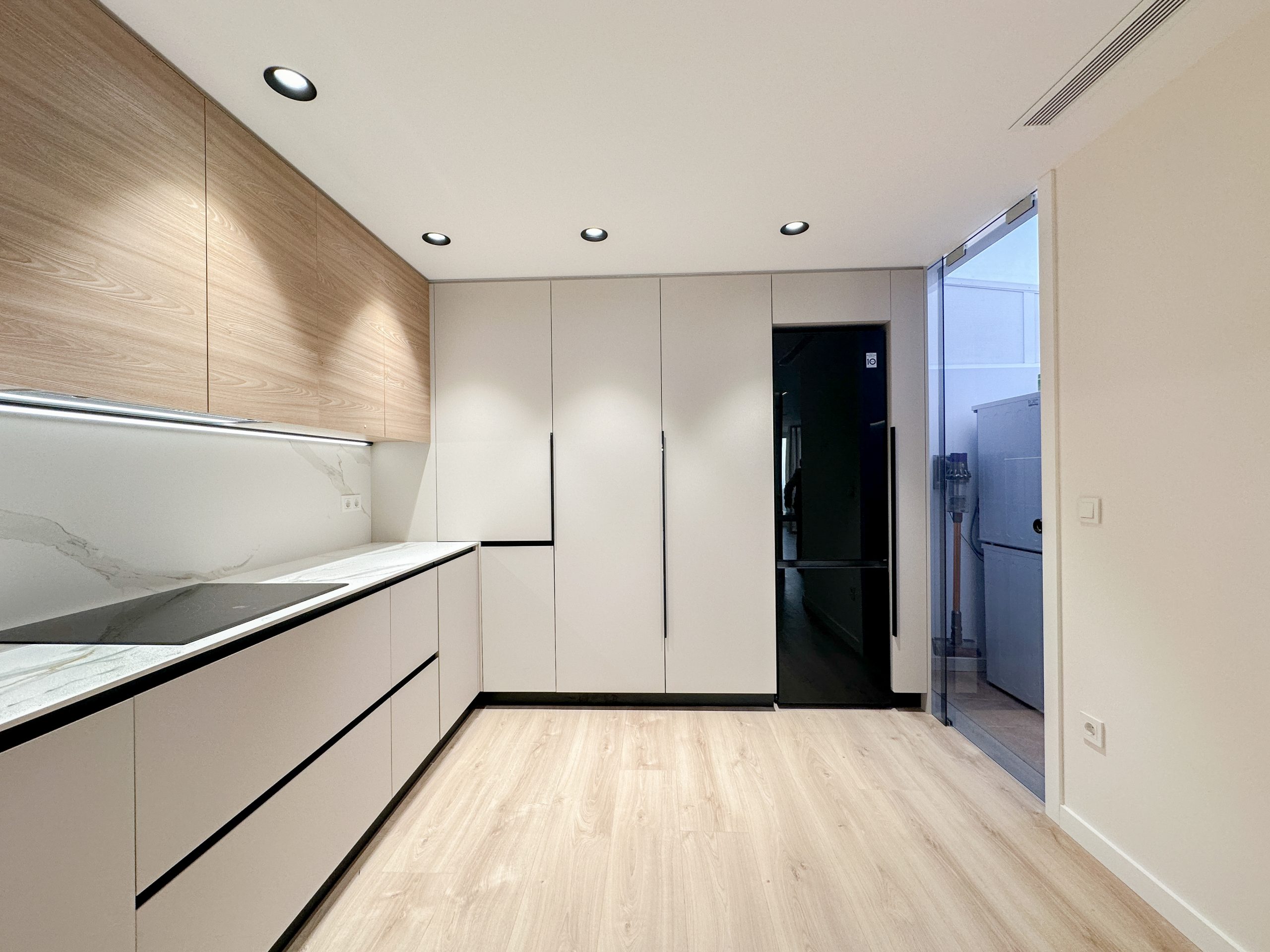 salón con gotelé 