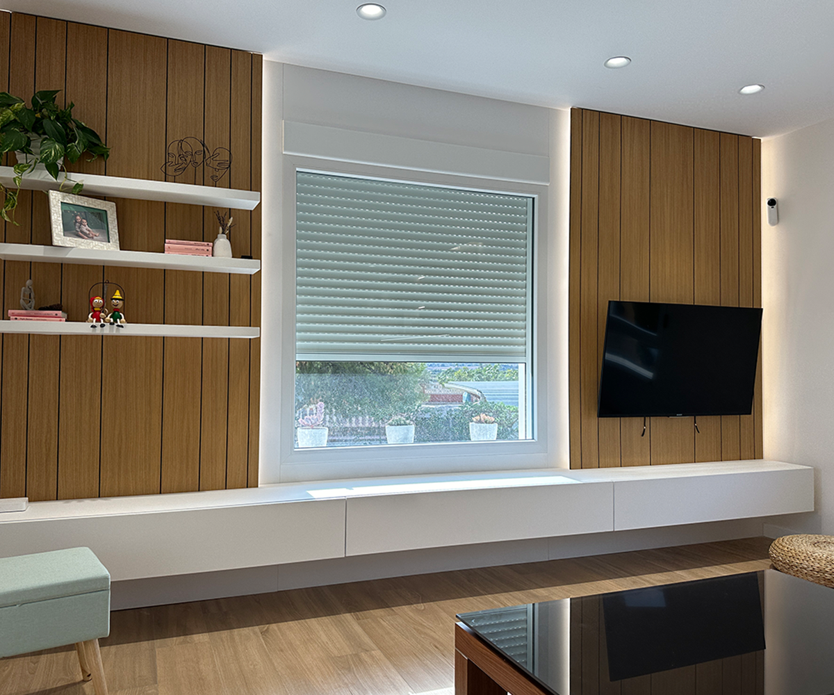 Aislamiento de habitaciones con pladur y fibra.